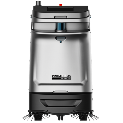 Robot aspirador comercial con IA